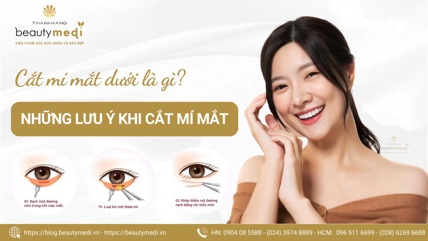 cắt mí mắt dưới