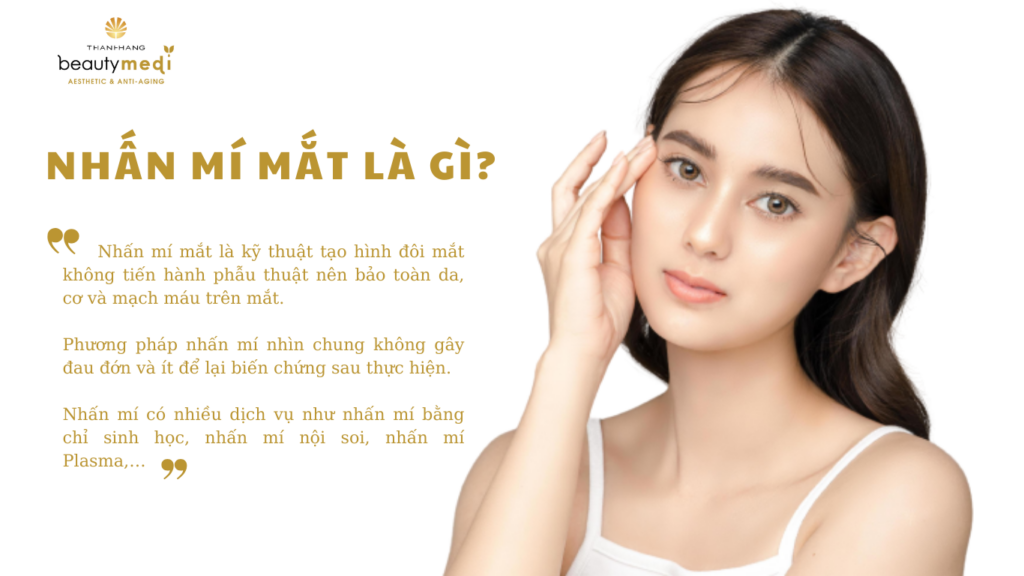 nhấn mí mắt là gì