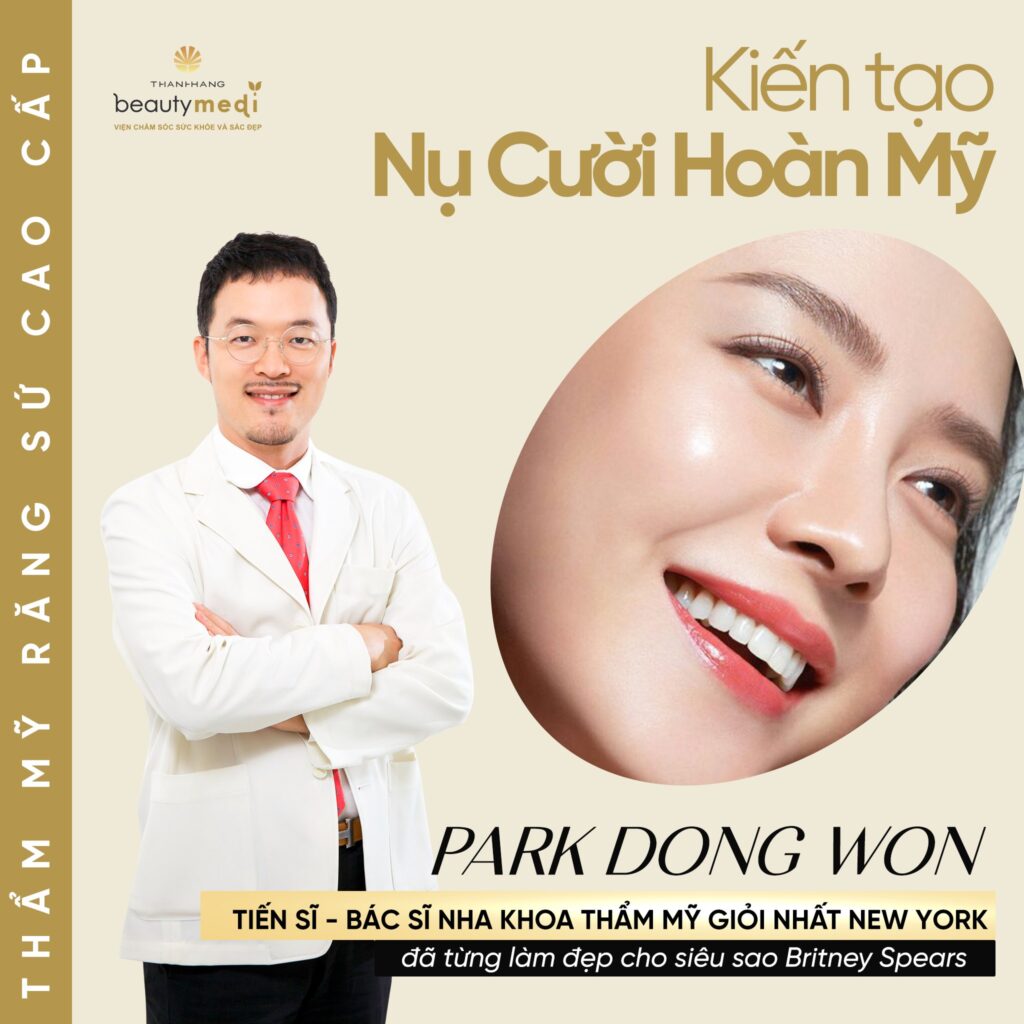 Tiến sĩ - Bác sĩ Park Dong Won là người trực tiếp tư vấn và thực hiện lắp răng sứ Crown cho khách hàng tại Thanh Hằng Beauty Medi