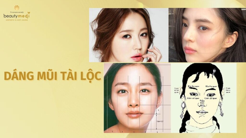 Dáng mũi tài lộc mang lại vận mệnh tốt