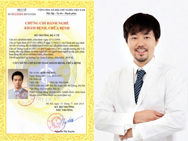 Thạc sĩ Kim In Chul dày dặn kinh nghiệm phẫu thuật thẩm mỹ mắt
